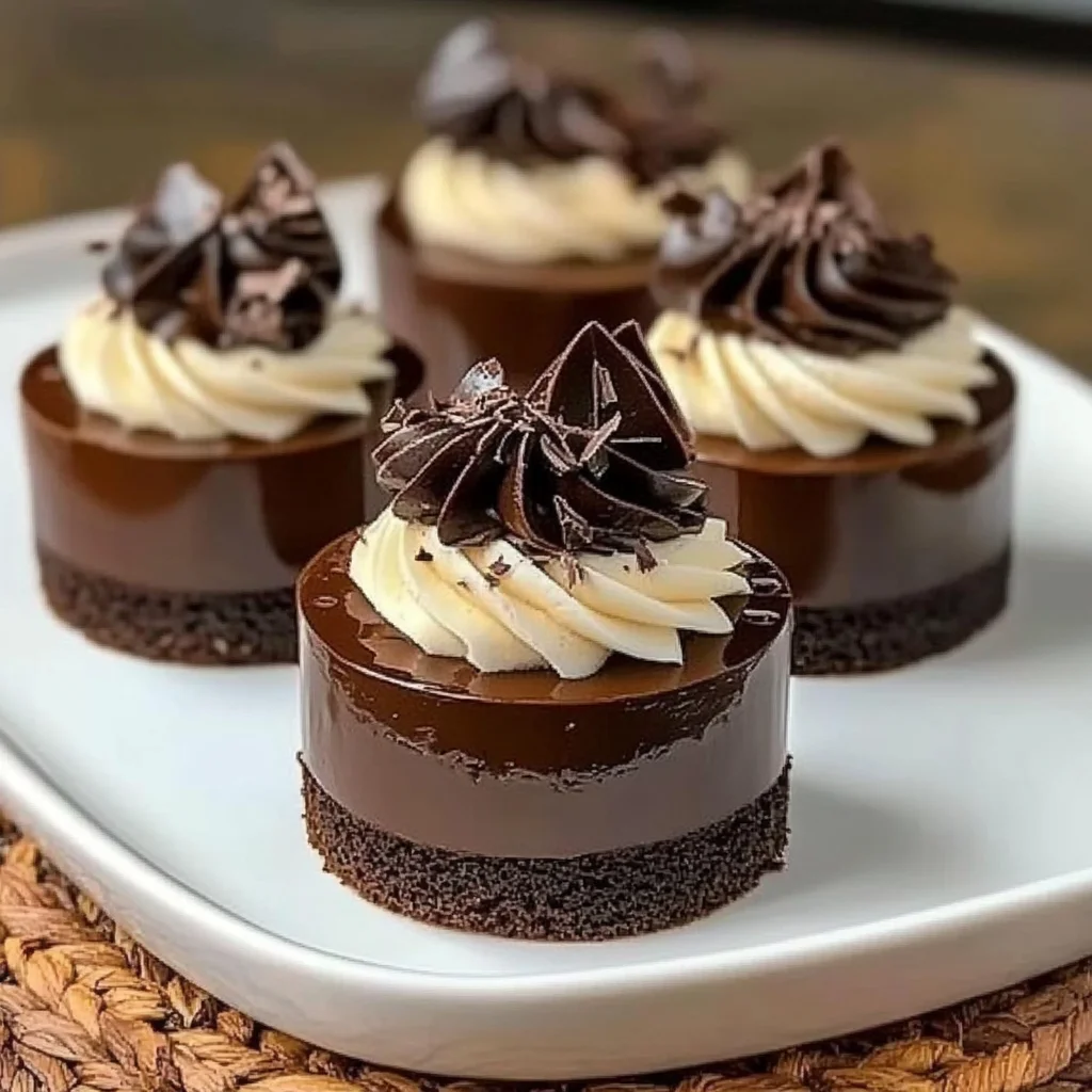 Mini Chocolate Mousse Cakes Recipe (Decadent and Easy!)