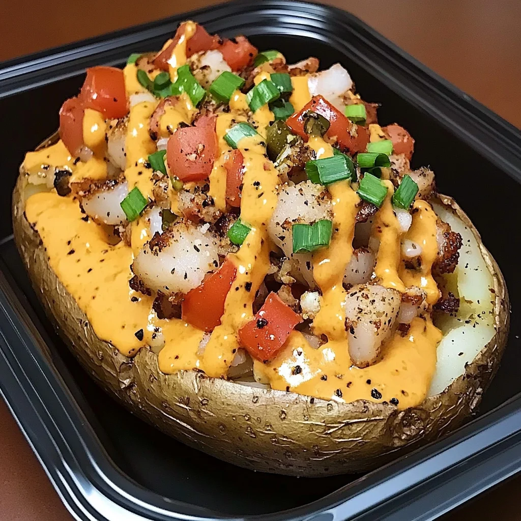 Surf &amp; Turf Loaded Baked Potato Recipe