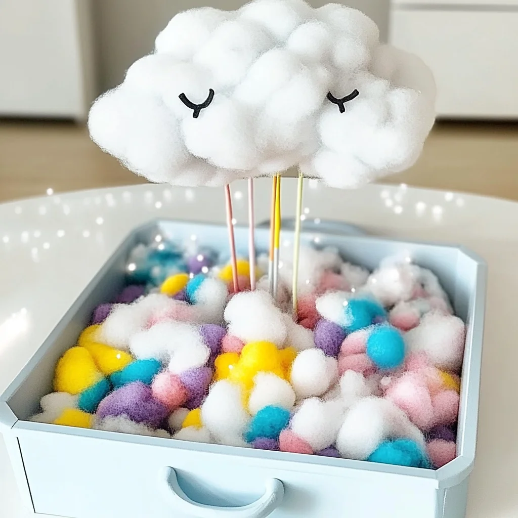 Thundercloud Sensory Bin Recipe for Creative Play