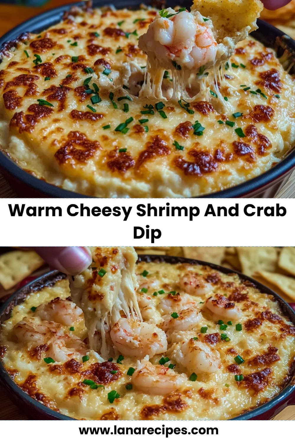 Warm Cheesy Shrimp and Crab Dip: The Ultimate Comfort Food for Your Next Gathering!