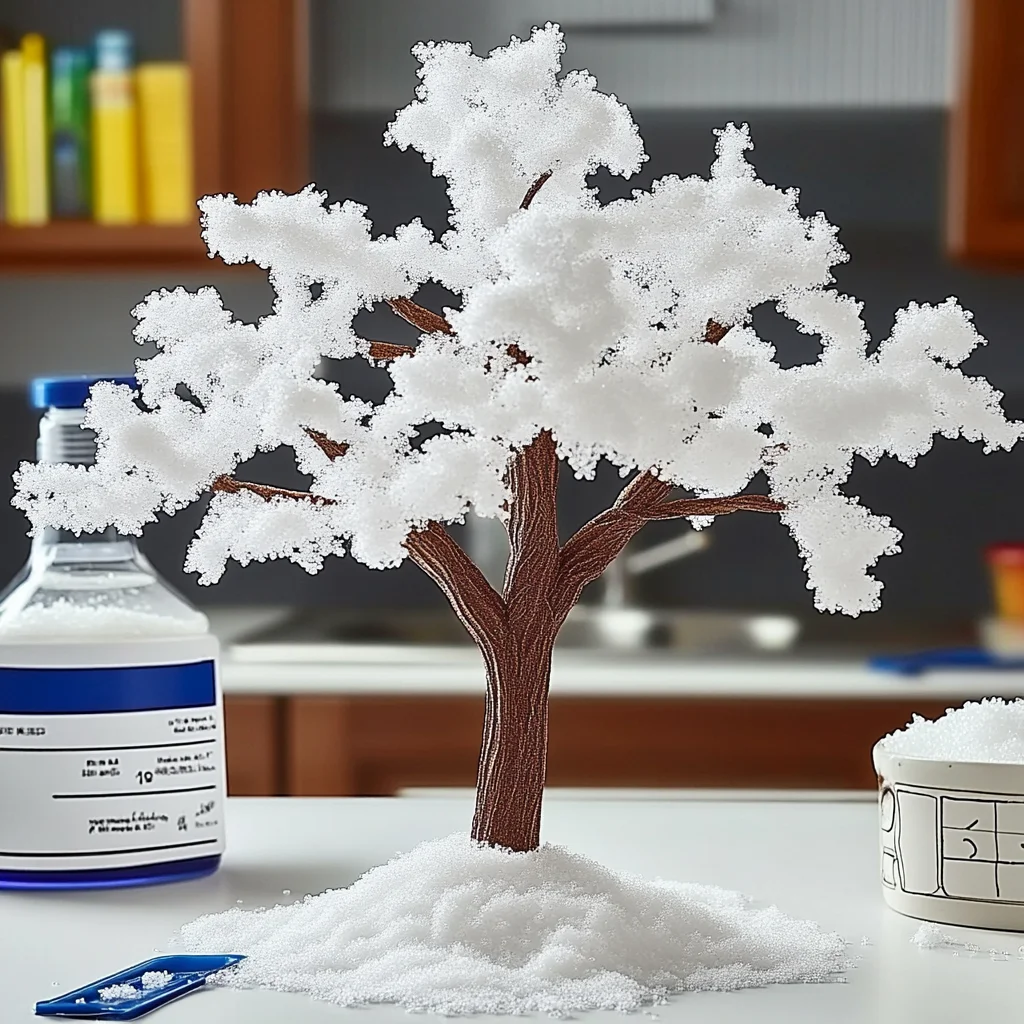 Baking Soda Growing Snow Tree Recipe (Fun DIY Adventure!)