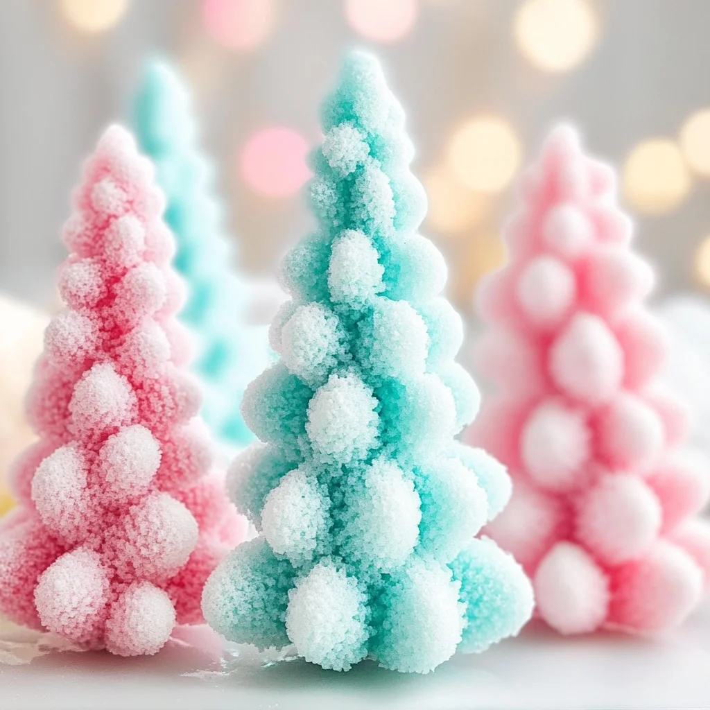 Baking Soda Pastel Growing Tree DIY Recipe