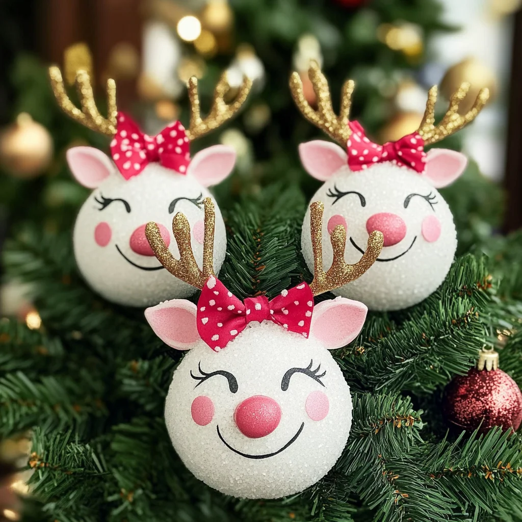 Baking Soda Reindeer Ornament Recipe (Fun Holiday Craft!)