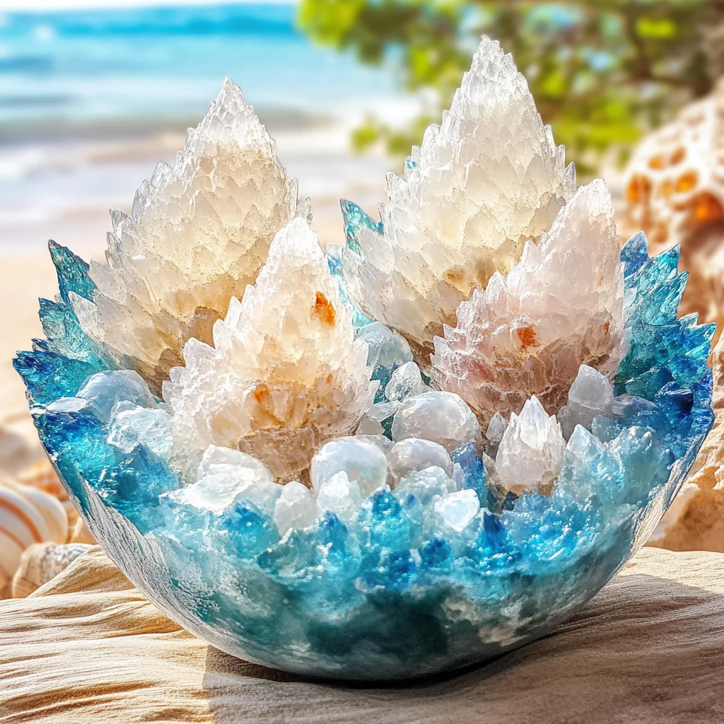 Borax Crystal Seashells DIY Project: Create Stunning Beach Decor!