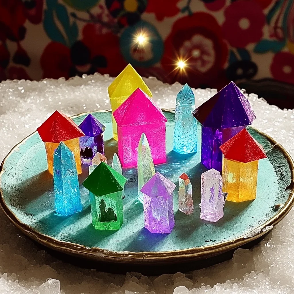 Crystal Growing Village: A Fun DIY Project