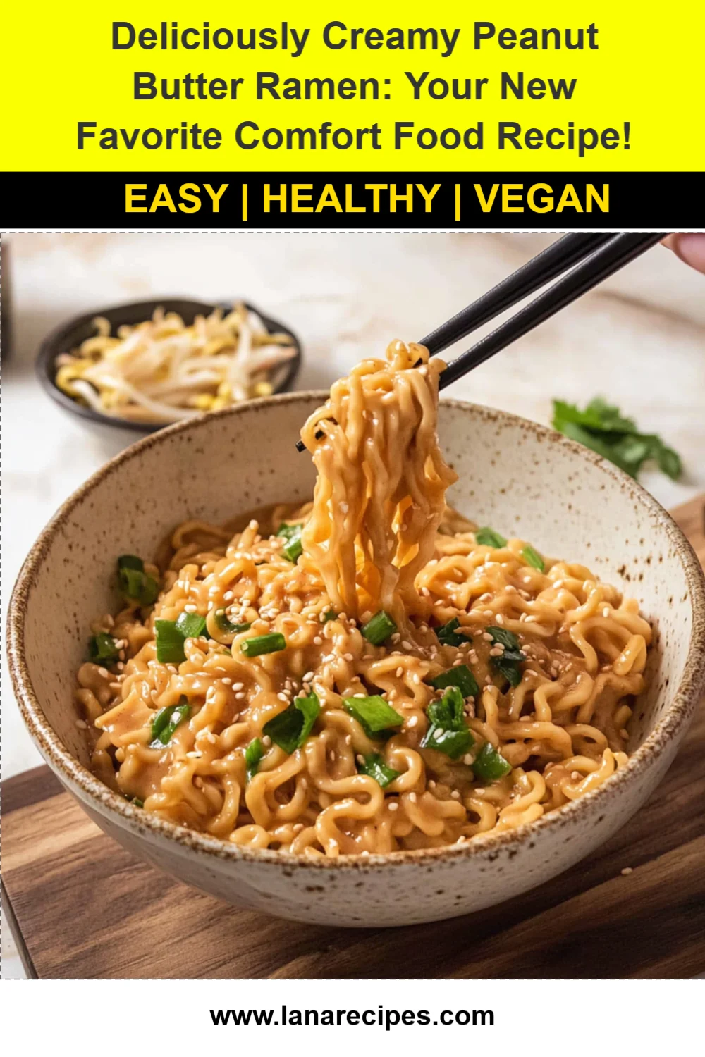 Deliciously Creamy Peanut Butter Ramen: Your New Favorite Comfort Food Recipe!