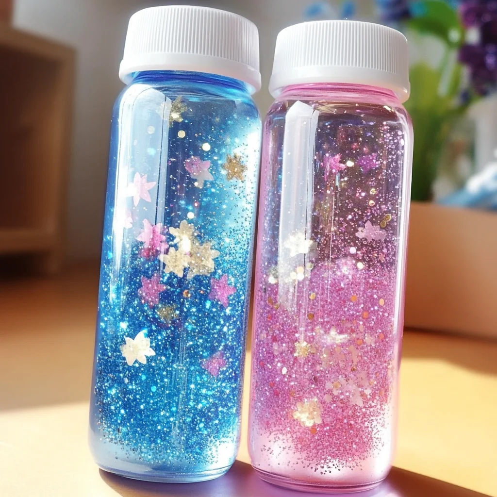 DIY Calm Down Sensory Bottle Recipe