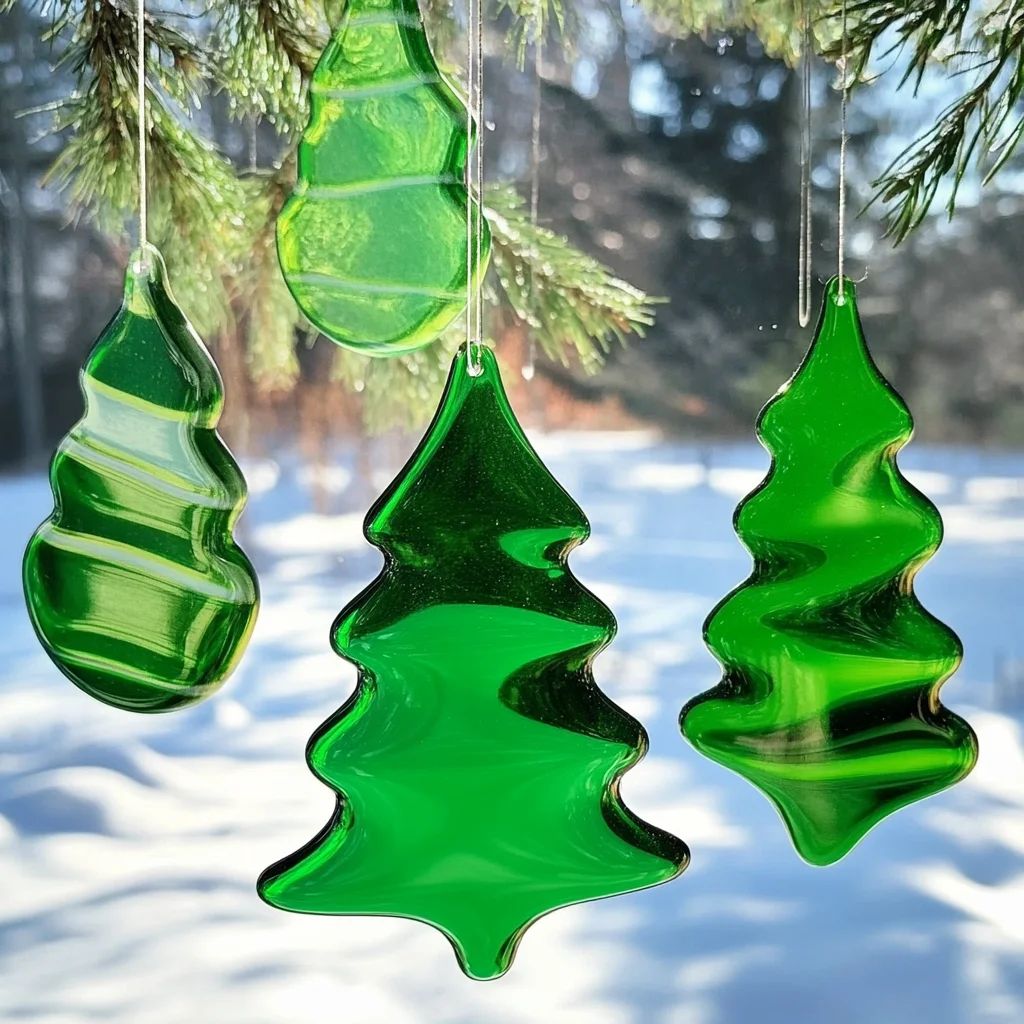 DIY Green Crayon Suncatchers Recipe
