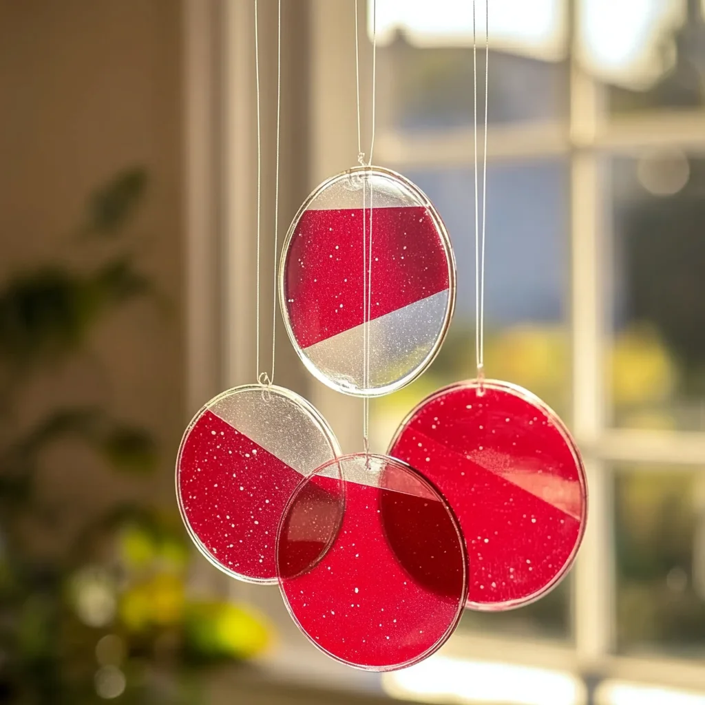DIY Red Crayon Suncatchers Recipe