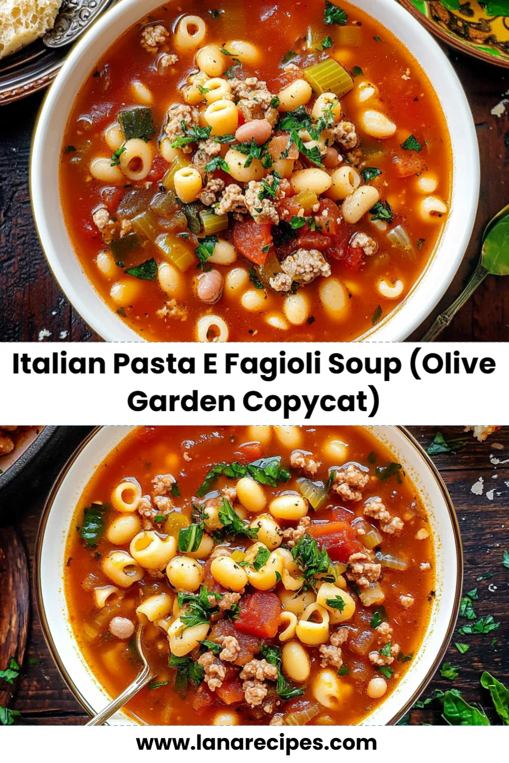 Cozy Up with Italian Pasta e Fagioli Soup: Easy Olive Garden Copycat Recipe!