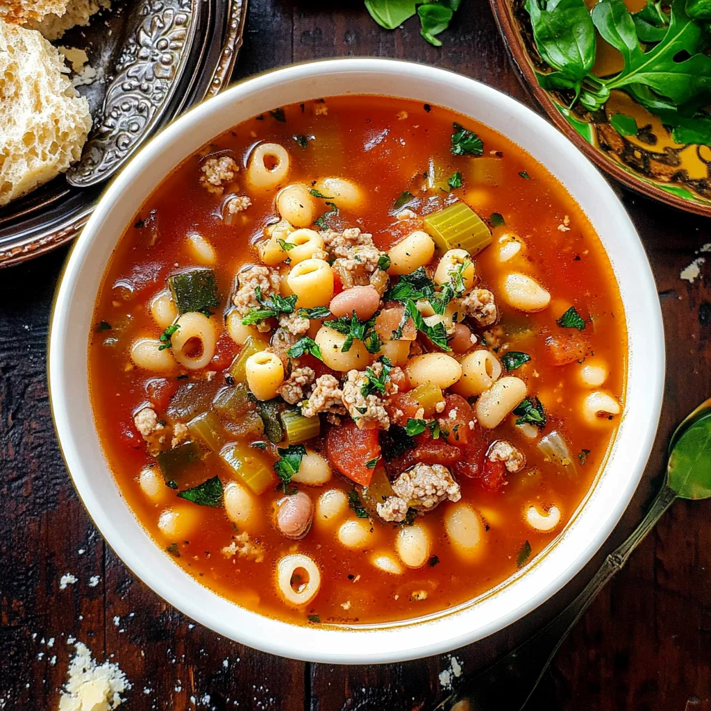 Italian Pasta e Fagioli Soup Recipe (Olive Garden Copycat)