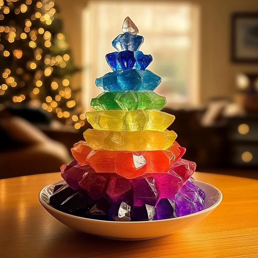 Rainbow Crystal Tree DIY Project Recipe