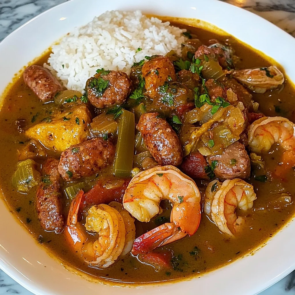 Southern Soul Shrimp &amp; Sausage Creole Stew Recipe